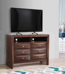 Marilla G1525-TV2 Media Chest , Cappuccino