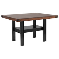 Walden Mango Oak Counter Height Dining Set