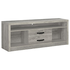 Conifer Grey Driftwood 3-piece TV Entertainment Center