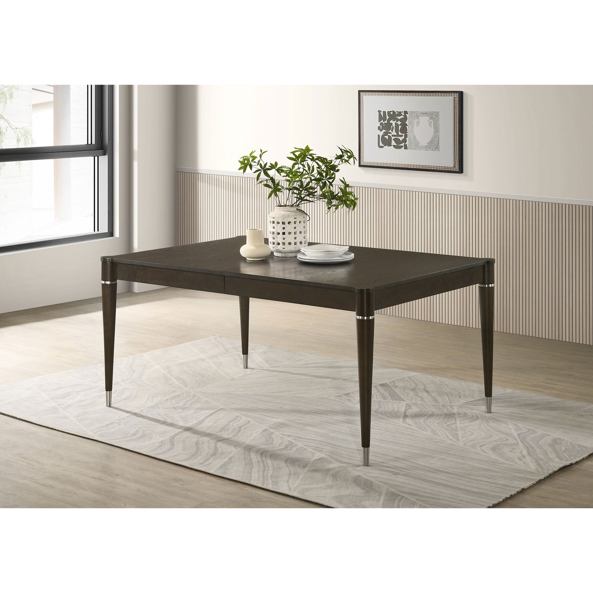 Blakely Ash Brown Extension Leaf Dining Table