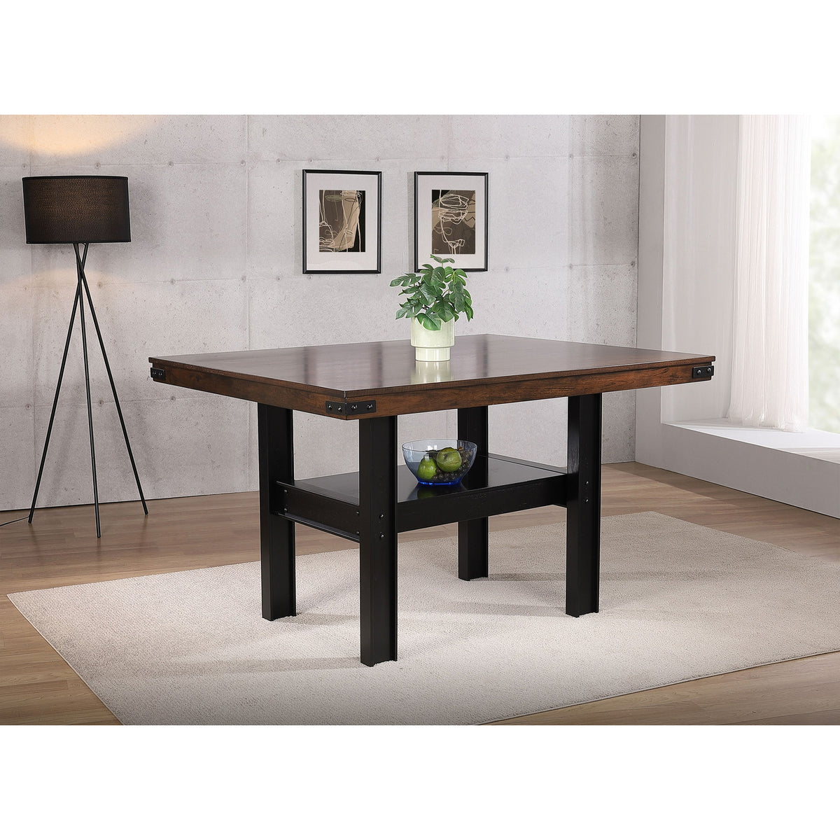 Walden Mango Oak Counter Height Dining Table
