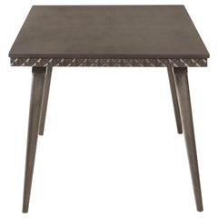 Perkins Dark Brown Rectangular Wood Dining Table