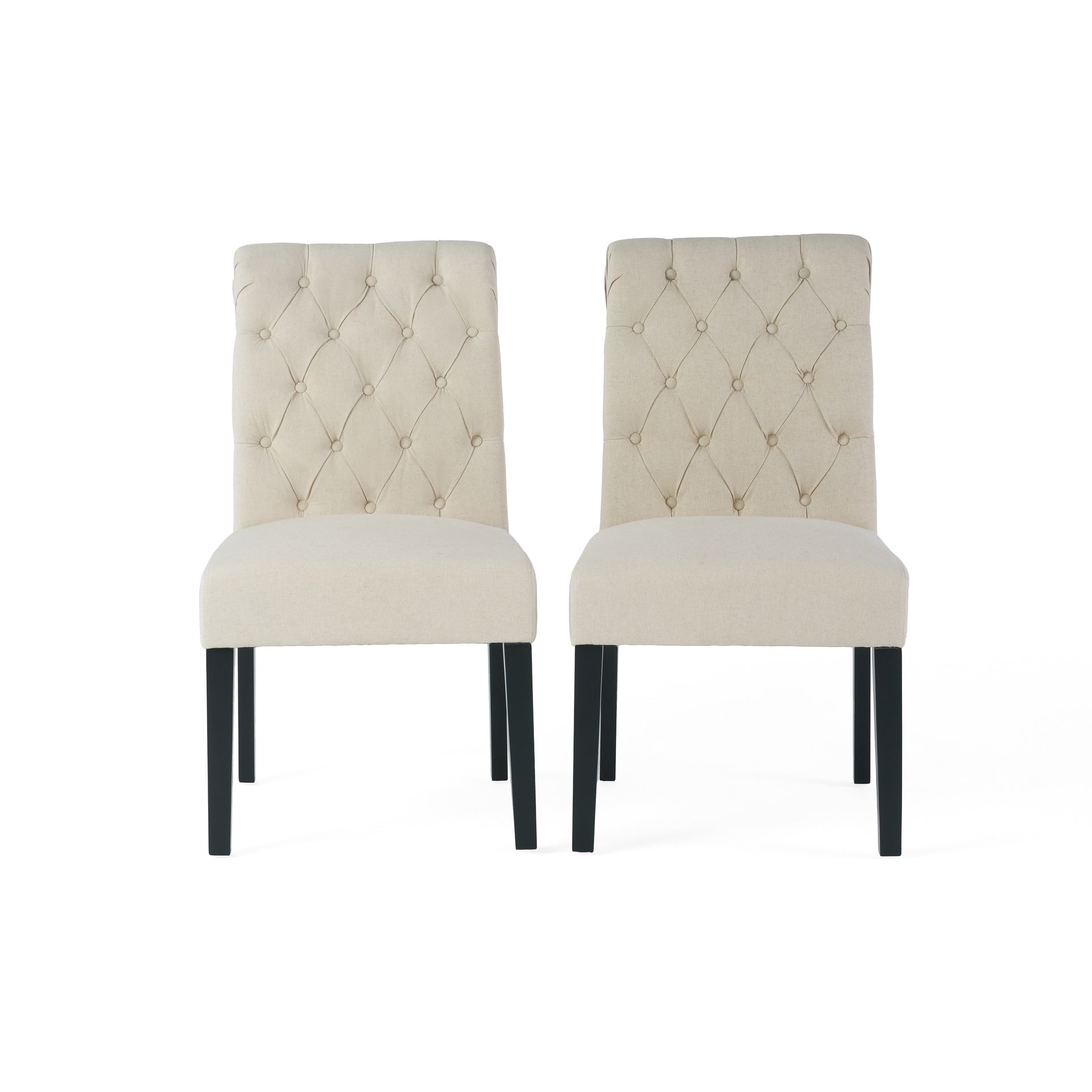 BROXTON TUFT DINING ROLLTOP KD( SET OF 2 )