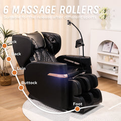 Massage Chair Recliner with Zero Gravity with Full Body Air Pressure