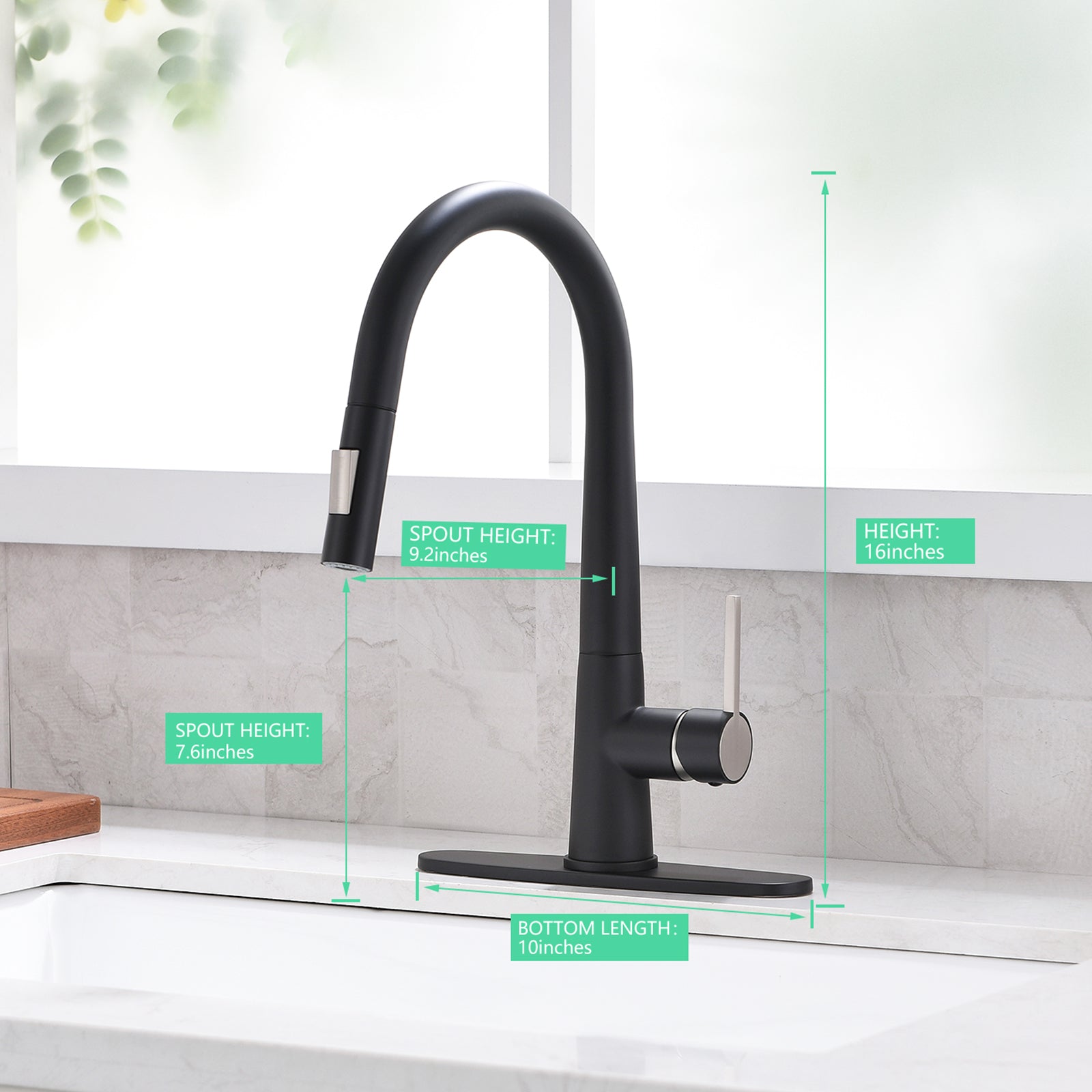 Pull Out Kitchen Faucet Black Kitchen Faucet Single Handle Kitchen faucet