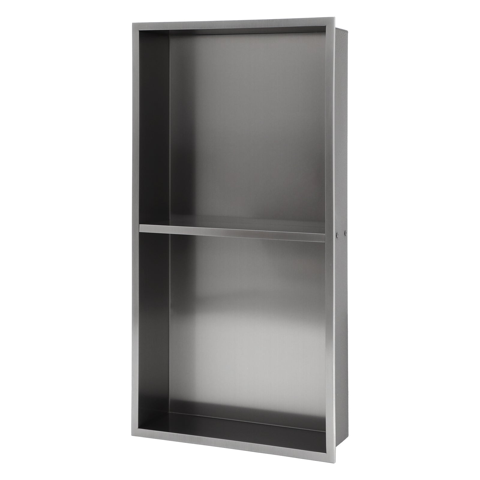 Double Shelf Stainless Steel Shower Niche For Bathroom,