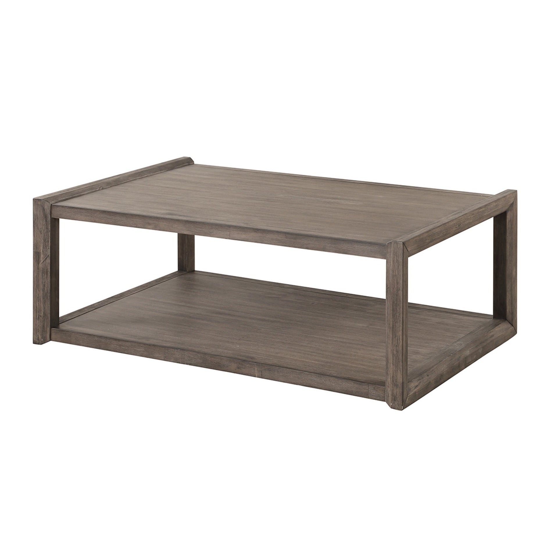 Avana Coffee Table, No Assembly Required, Smoky Greige Finish