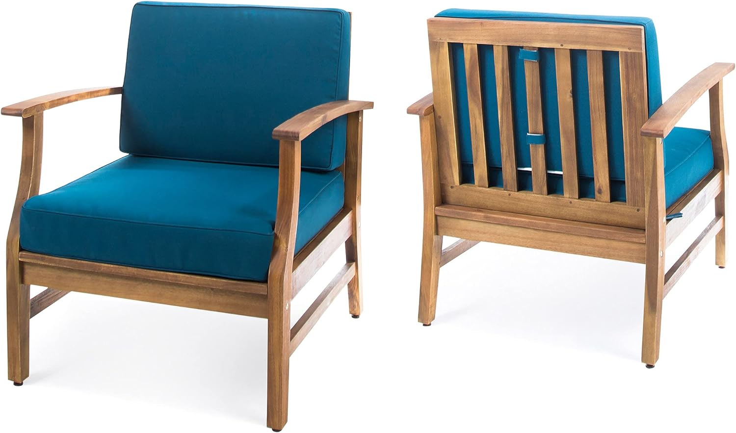 PERLA CLUB CHAIRS SET OF 2, BLUE