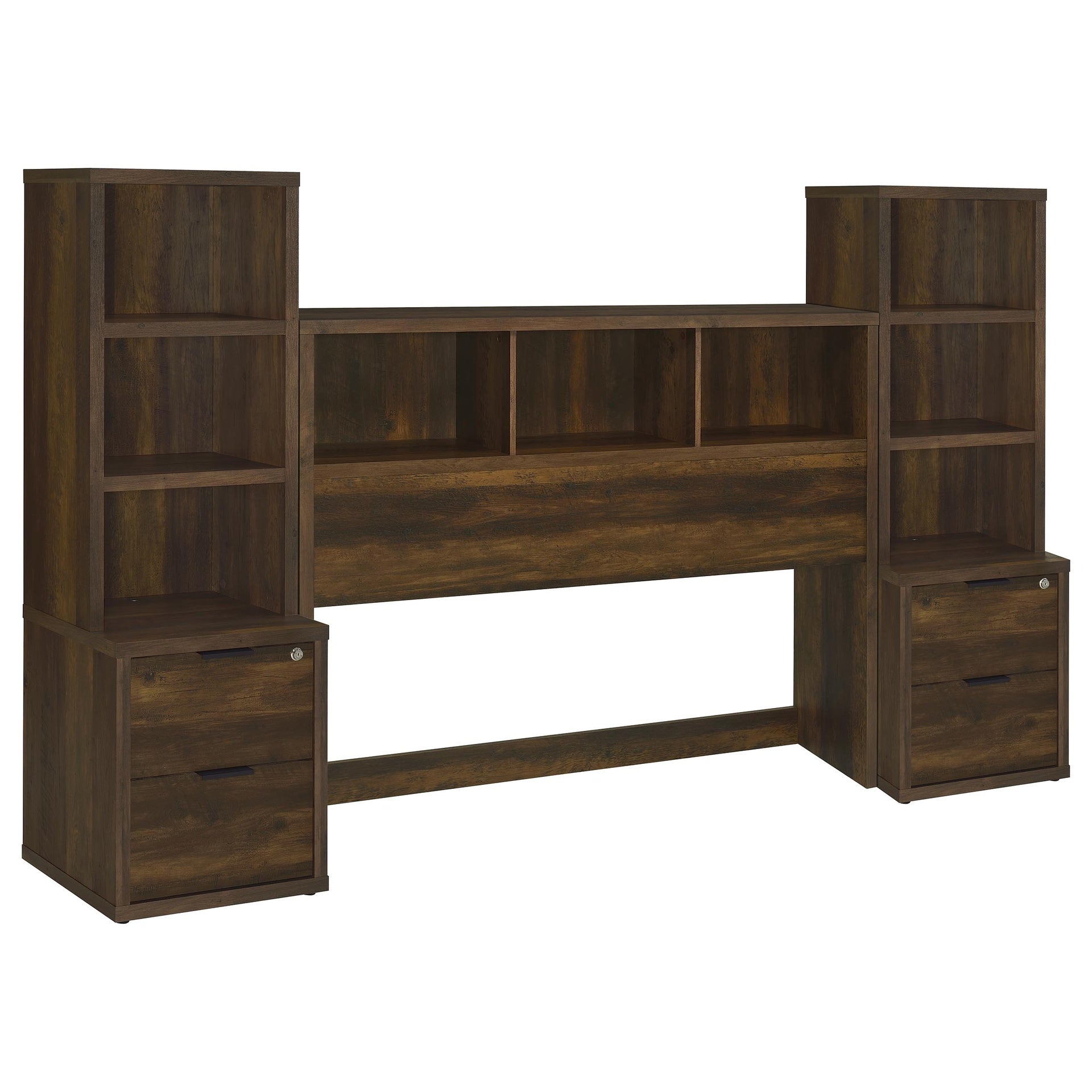 Geary Pine 3-piece Queen Bedroom Set with Bookcase Headboard