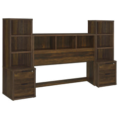 Geary Pine 3-piece Queen Bedroom Set with Bookcase Headboard