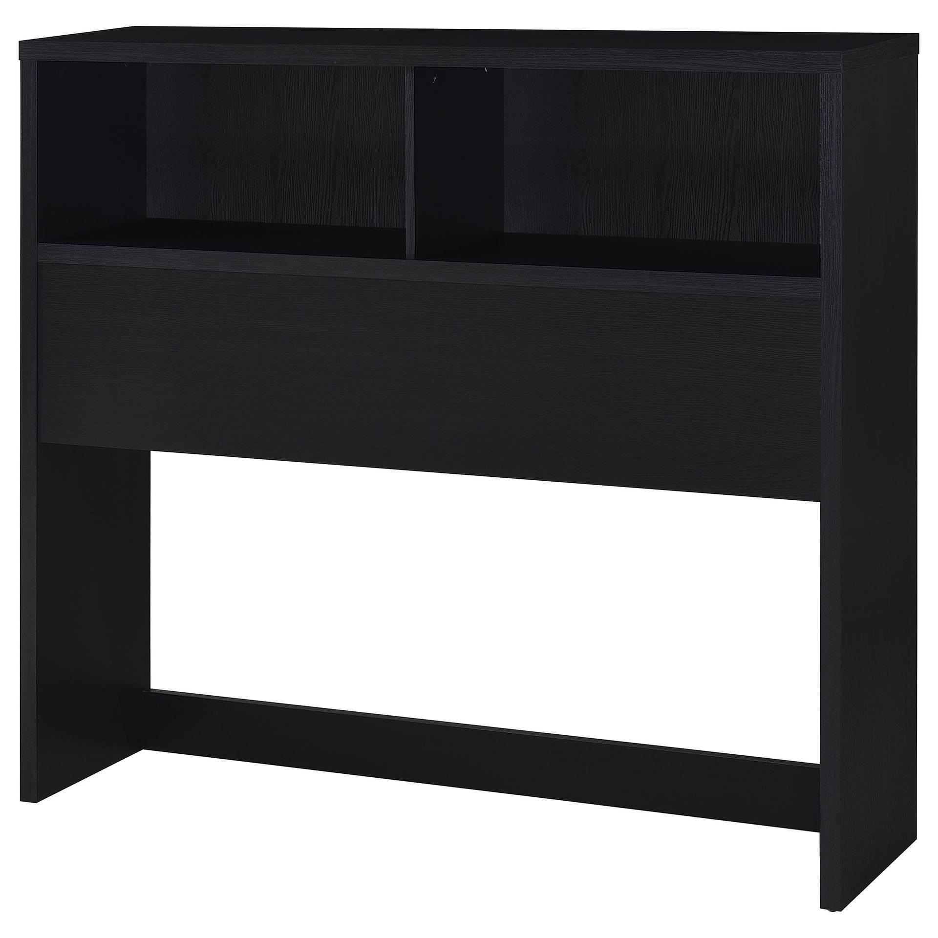 Geary Black 3-piece Full Bedroom Set with Bookcase Headboard