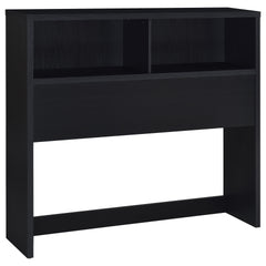 Geary Black 3-piece Full Bedroom Set with Bookcase Headboard