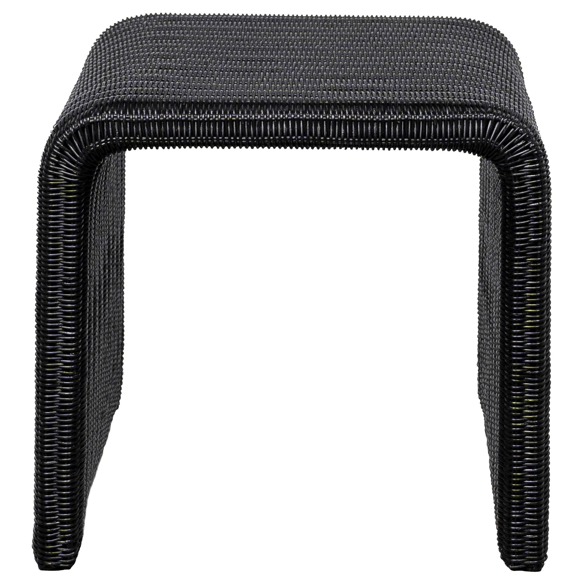 Gage Black Square End Table