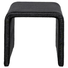 Gage Black Square End Table