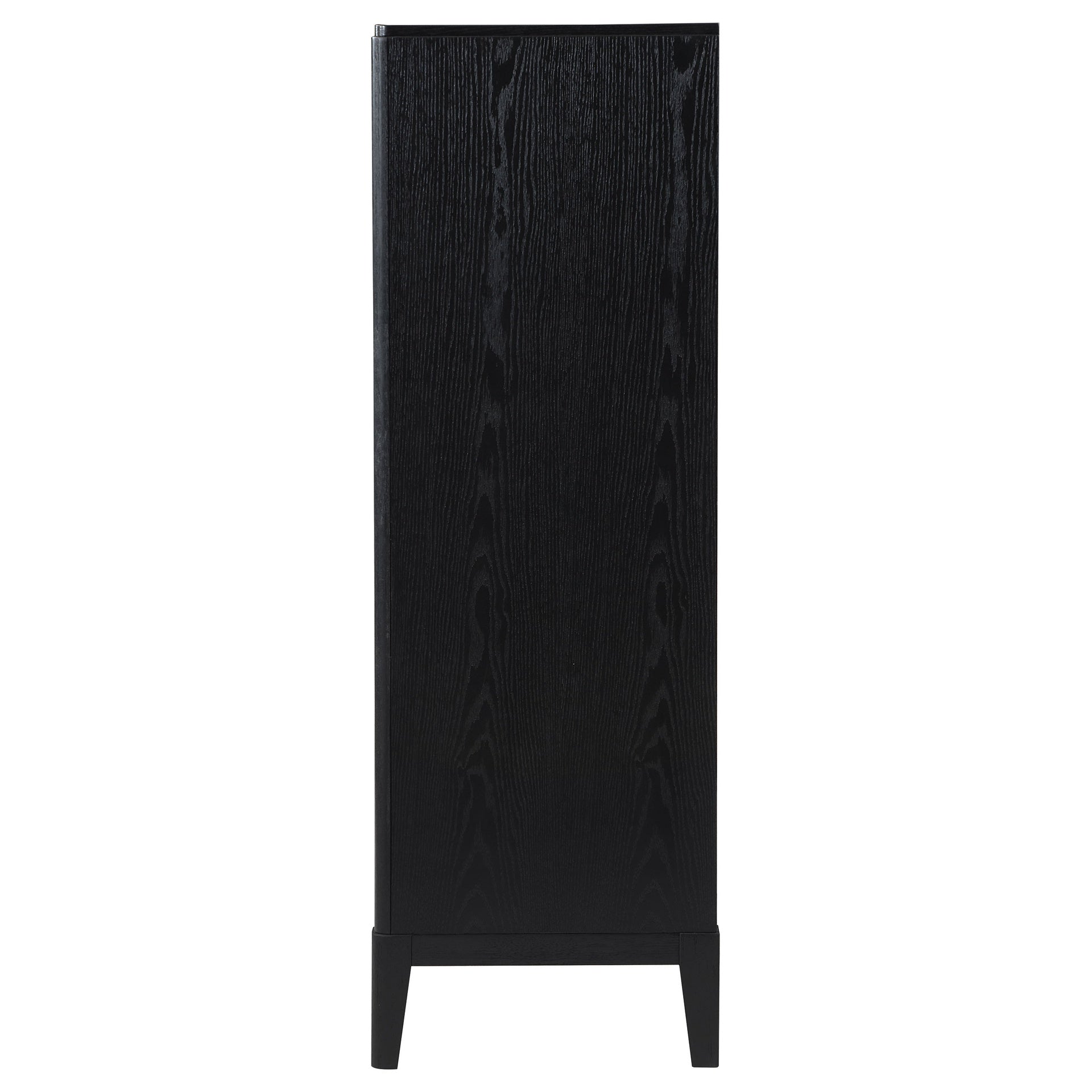 Mason Black 5-Drawer Chest