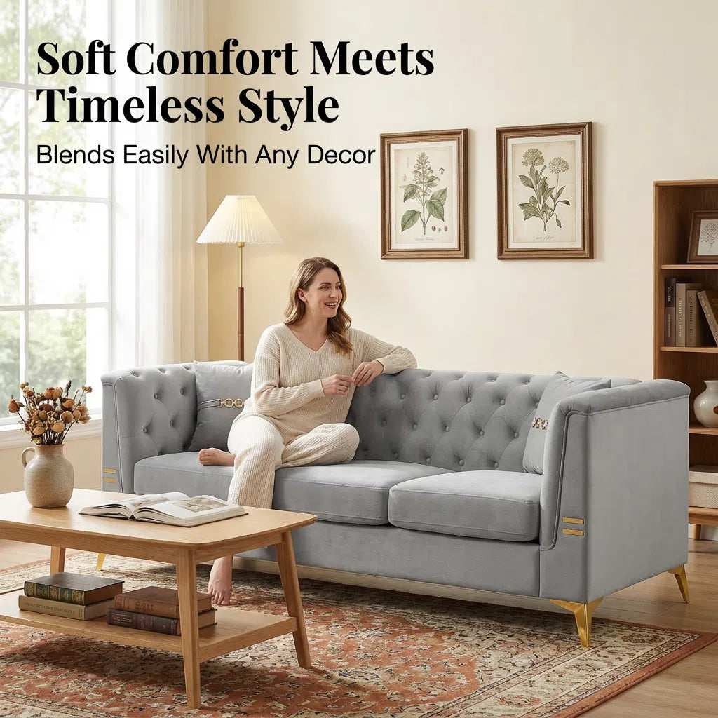 FX-P83-LG4 (SOFA WITH 2 PILLOWS)same as W576S00218/FX-P83-LGY3