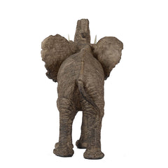 15x8x12" Tai Polyresin Elephant Accent,Trumpeting