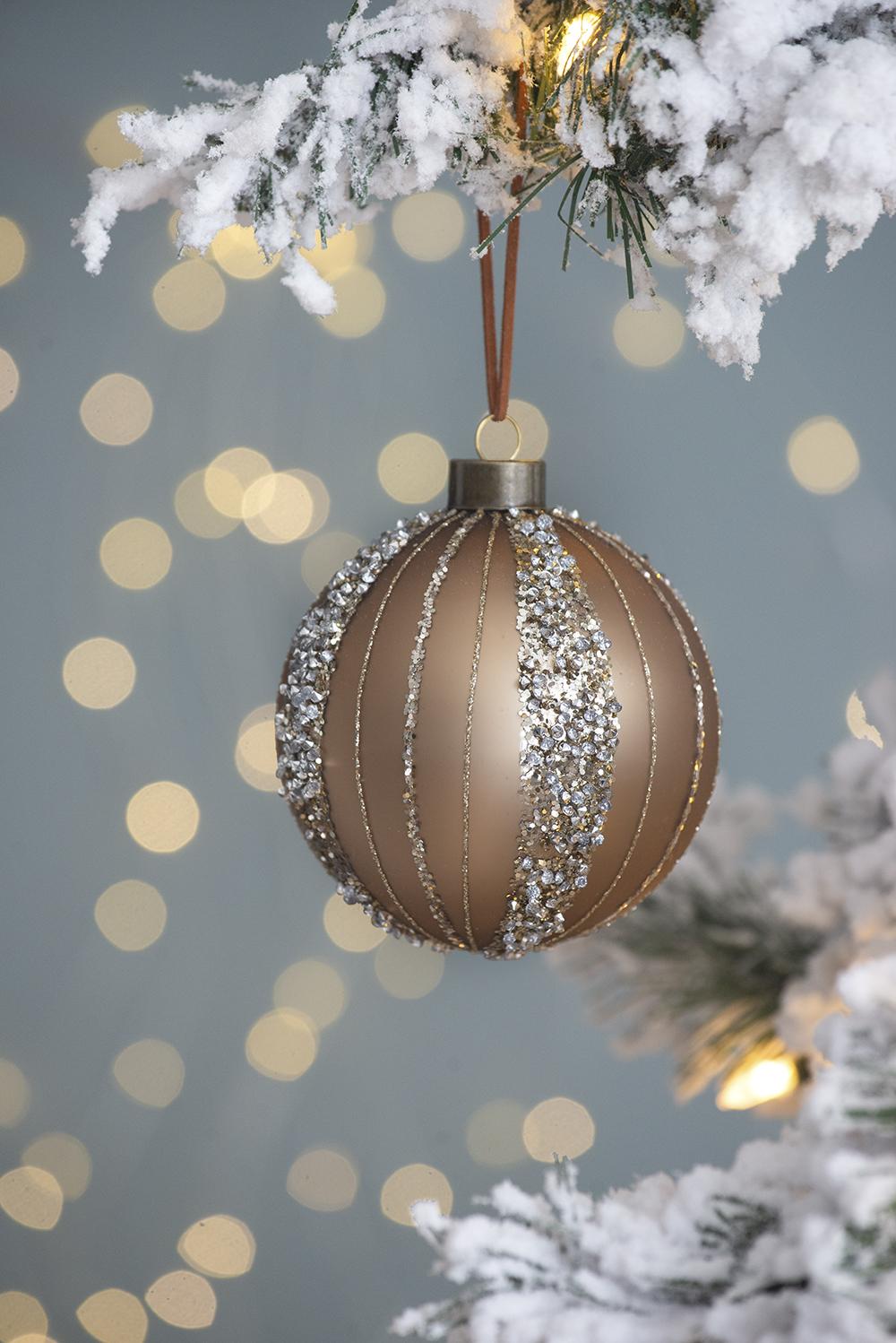 D3" Christmas Ball Ornaments, Glass Decorative Hanging Ball Christmas Tree Ornaments for Holiday Party Decorations, Set of 12