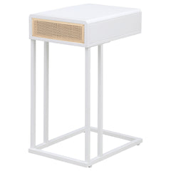 Kenneth White 1-drawer Radio Weave Side Table