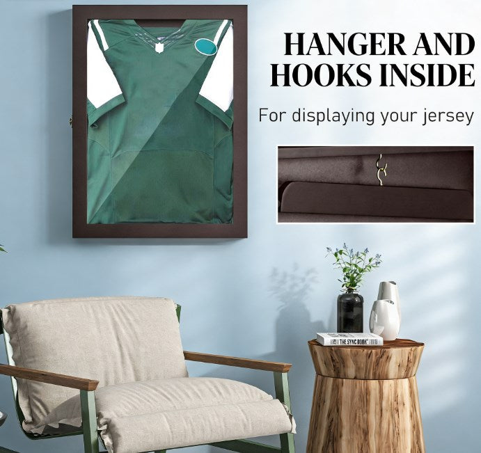 Convenient Jersey Display Frame,UV-Resistant Sports Jersey Frame Display Case