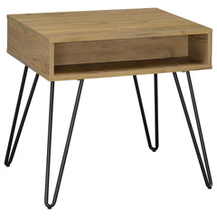 Golden Oak 2-piece Lift Top Coffee and End Table Set
