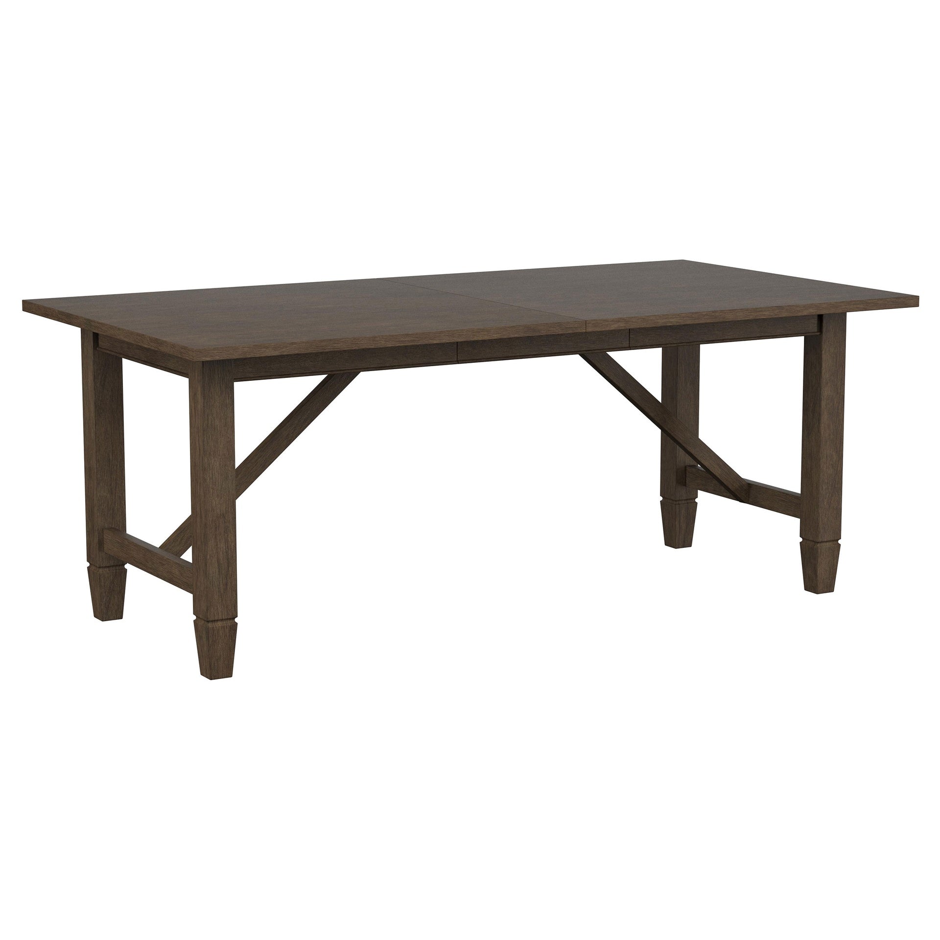 Jamie Light Brown Rectangular Wood Dining Table