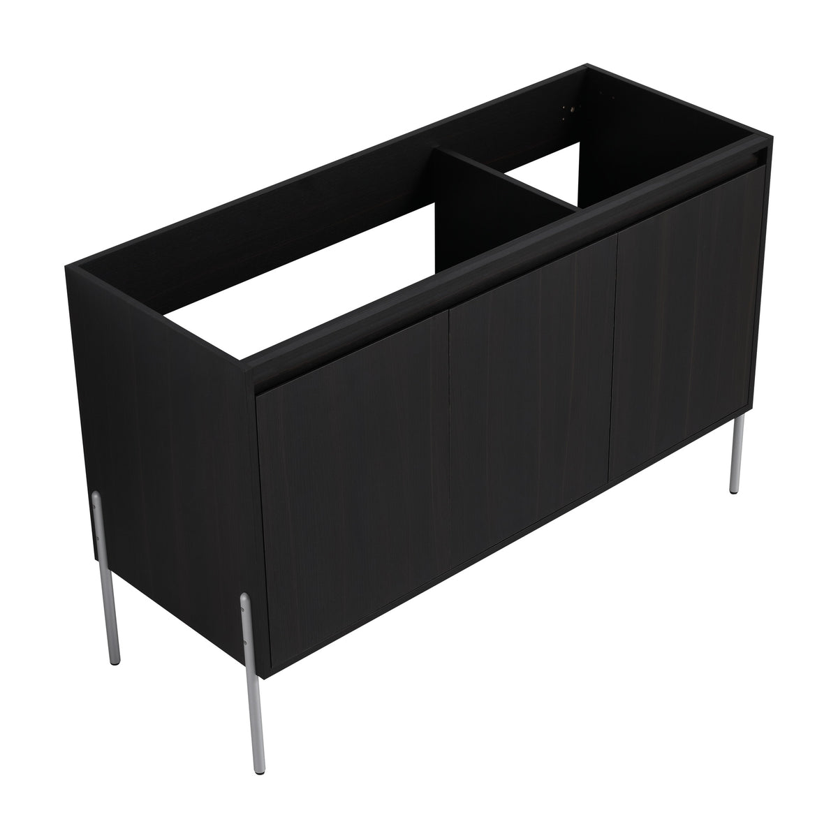 48" Freestanding Bathroom Vanity, Storage Cabinet with Soft Closed Doors (KD-Package)-Excluding Sink