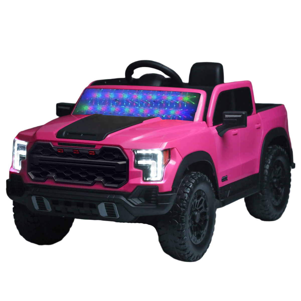 12V Kids Ride-On Car with Remote Control, 4-Wheel Shock Absorption, Multifunctional Music Player - Perfect Gift for Toddlers (3-6 Years Old)