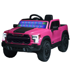 12V Kids Ride-On Car with Remote Control, 4-Wheel Shock Absorption, Multifunctional Music Player - Perfect Gift for Toddlers (3-6 Years Old)