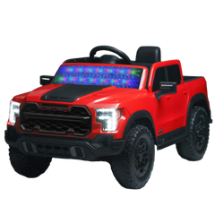 12V Kids Ride-On Car with Remote Control, 4-Wheel Shock Absorption, Multifunctional Music Player - Perfect Gift for Toddlers (3-6 Years Old)