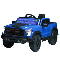 12V Kids Ride-On Car with Remote Control, 4-Wheel Shock Absorption, Multifunctional Music Player - Perfect Gift for Toddlers (3-6 Years Old)