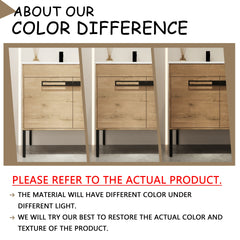 30 Inch Freestanding Bathroom Vanity or Floating is Optional Conversion.30*18-00330IMO-1(KD-Packing) - Only Includes Vanity, Excluding Sink