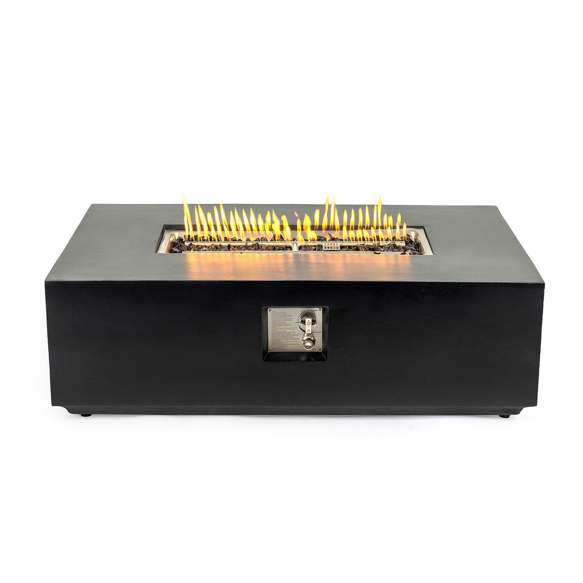 Concrete Propane Gas Fire Pit Table