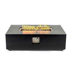 Concrete Propane Gas Fire Pit Table