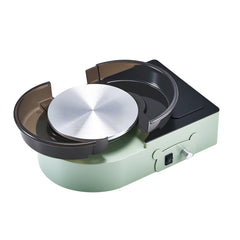 Mini Pottery Wheel Electric Clay Wheel for Kids and Adults 6 inch Green