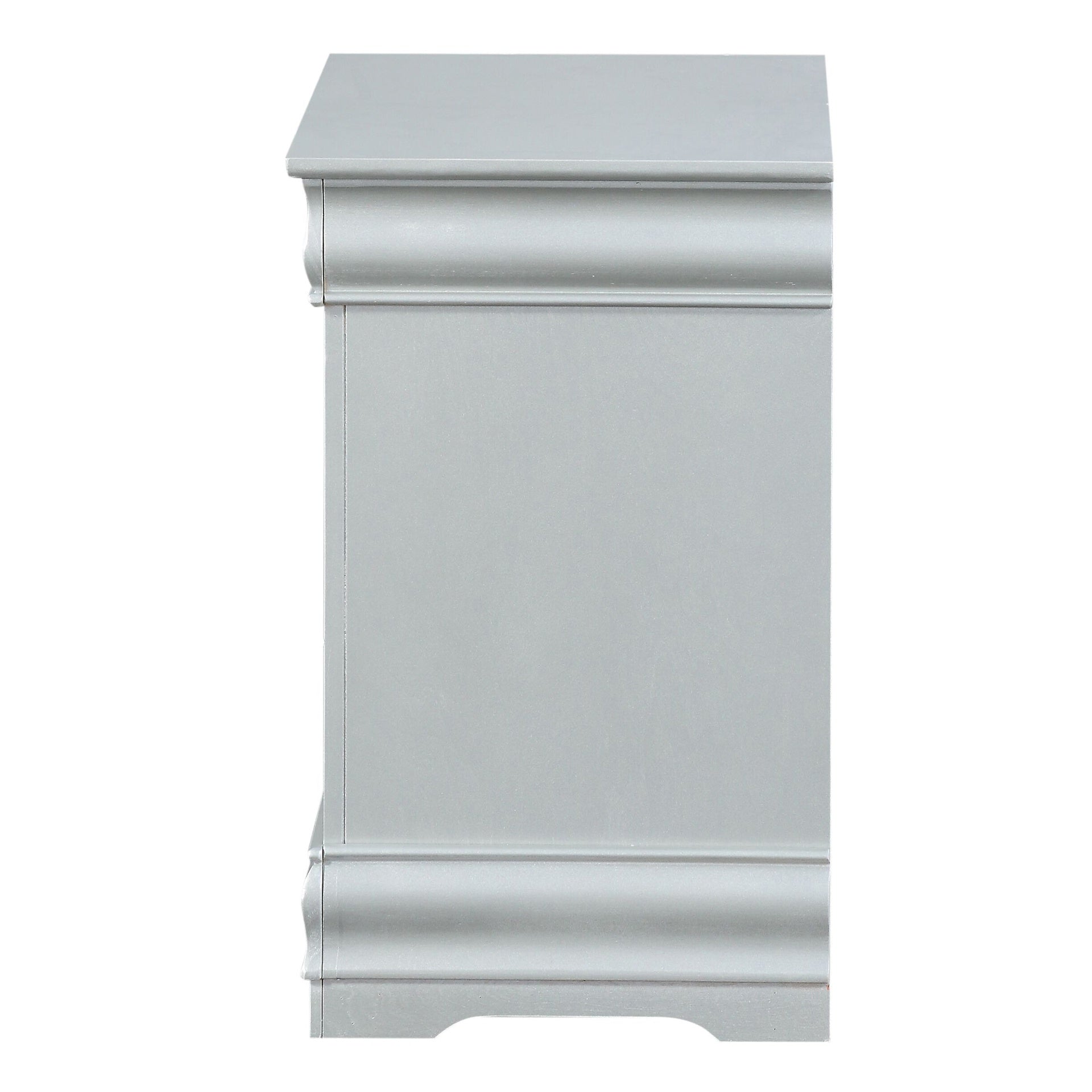Platinum 2-drawer Nightstand