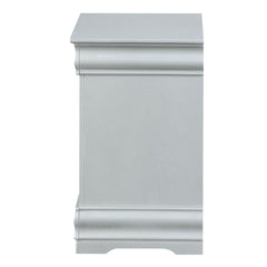 Platinum 2-drawer Nightstand