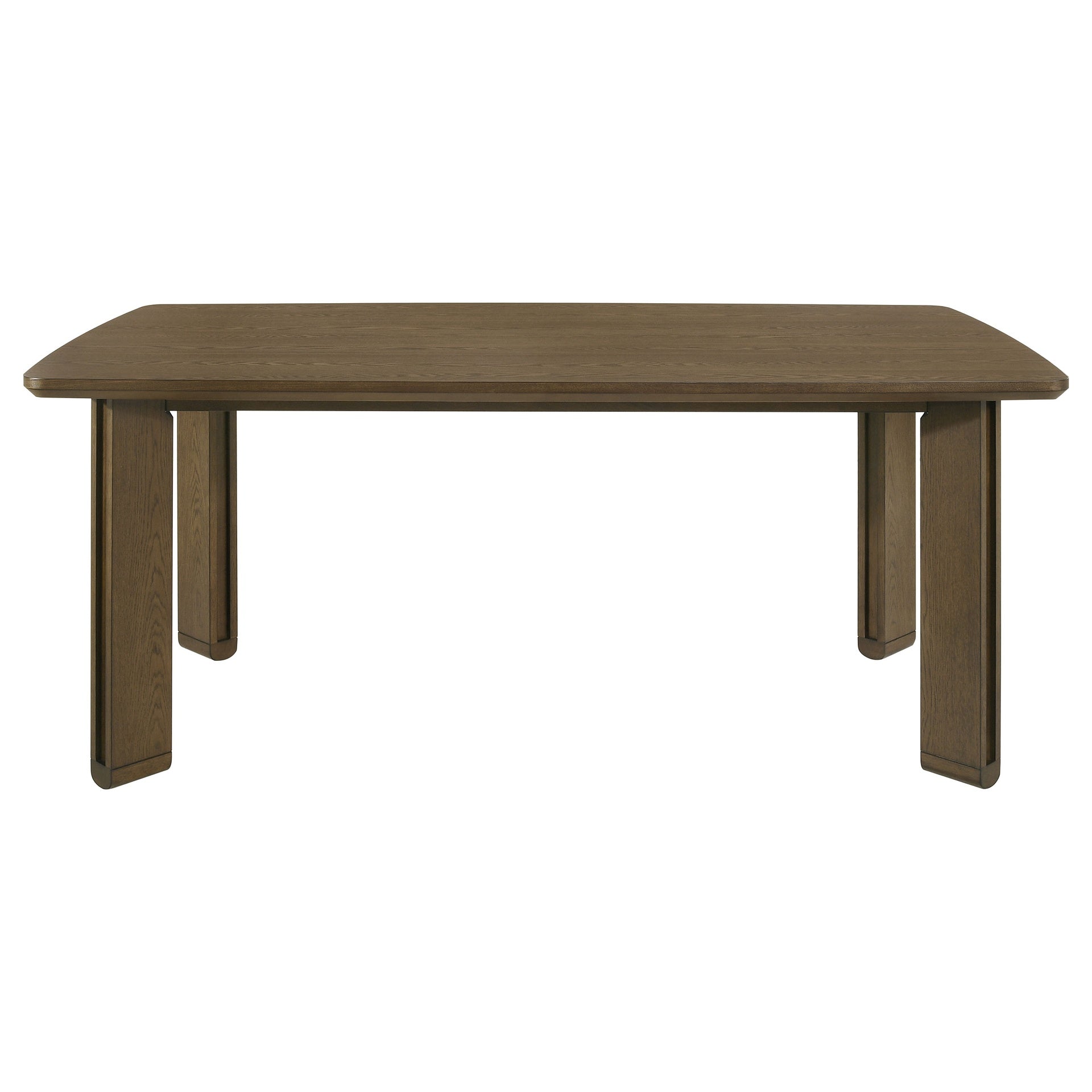 Crispin Brown 7-piece Rectangular Wood Dining Room Table Set