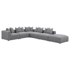 Amherst Grey 6-piece Modular Sectional