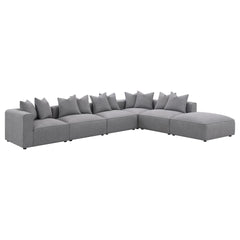 Amherst Grey 6-piece Modular Sectional