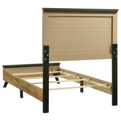 Georgina Natural Pine Twin Panel Bed