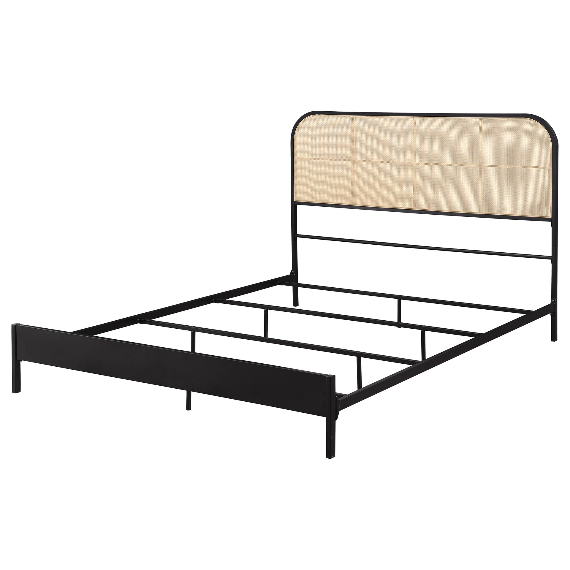 Kenneth Black Radio Weave Queen Bed