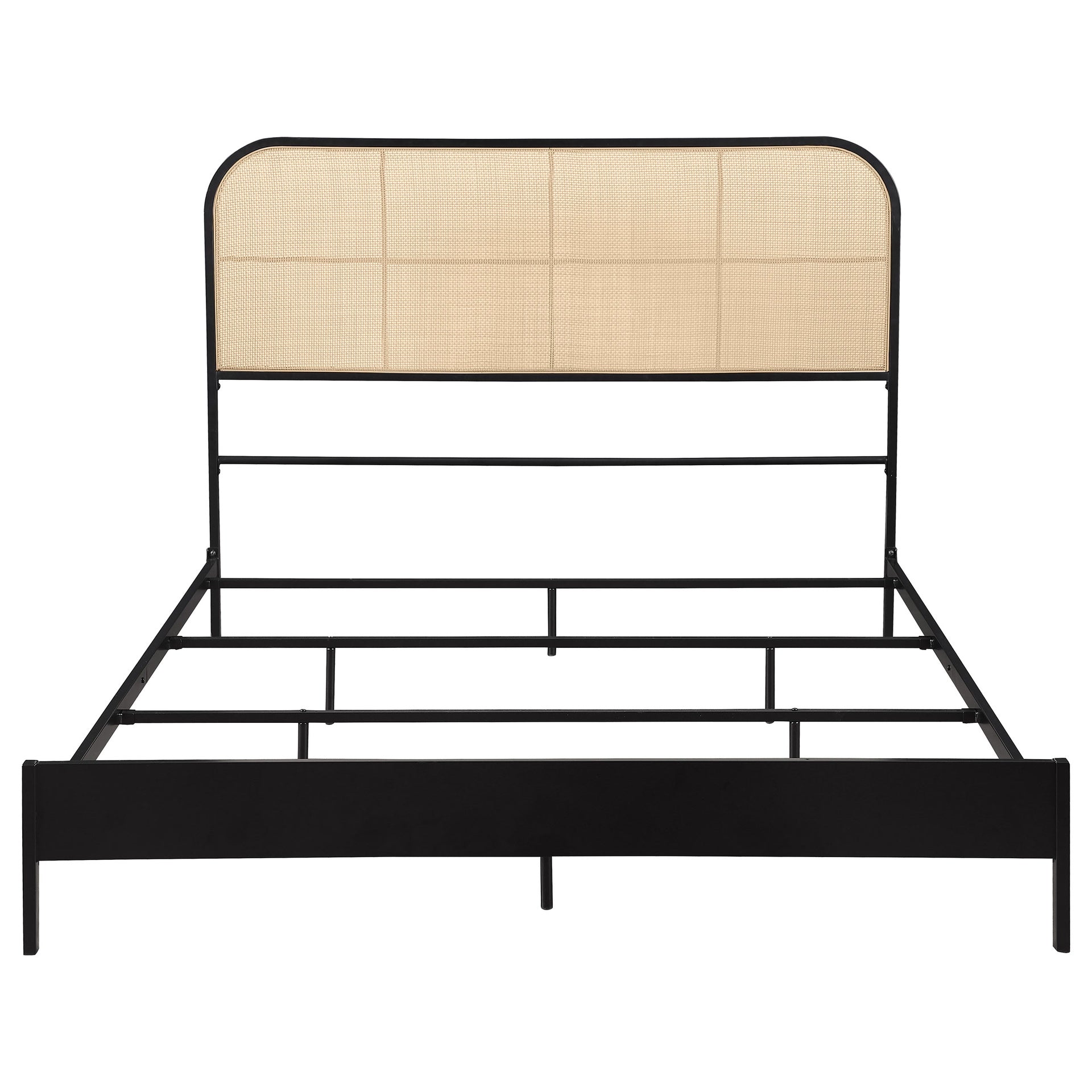 Kenneth Black Radio Weave Queen Bed