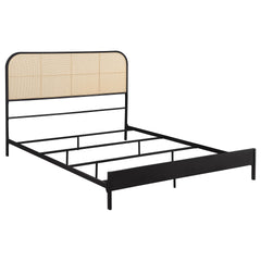 Kenneth Black Radio Weave Queen Bed