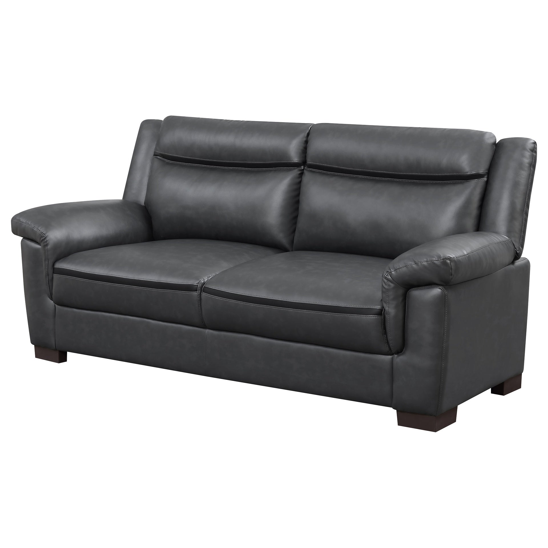 Hawthorne Grey Sofa with Pillow Top Arms