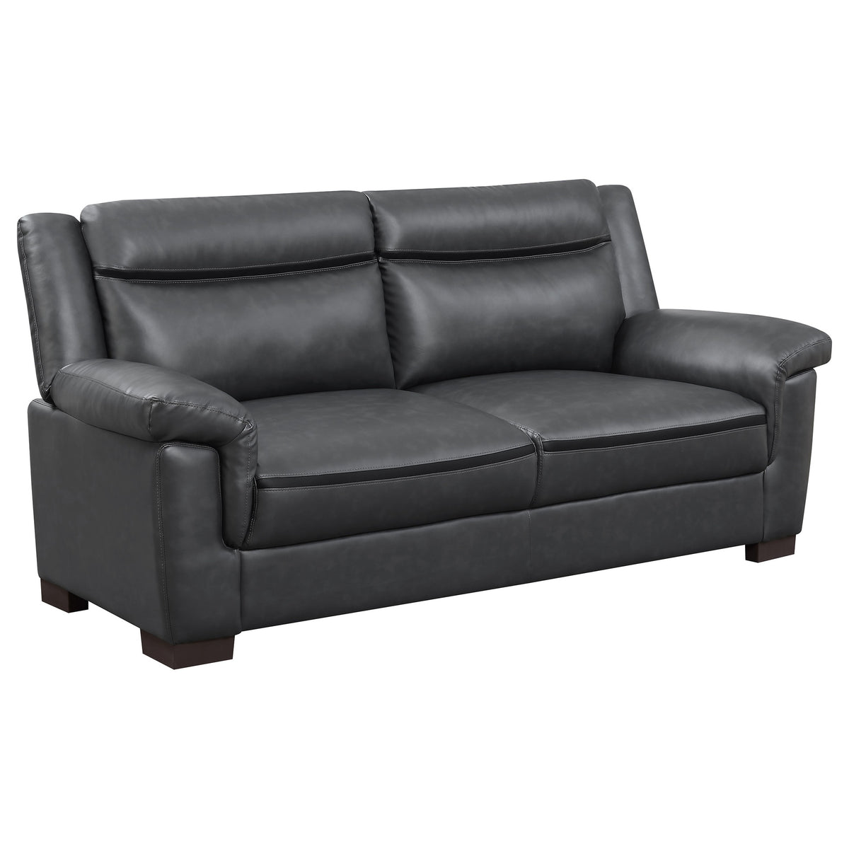 Hawthorne Grey Sofa with Pillow Top Arms