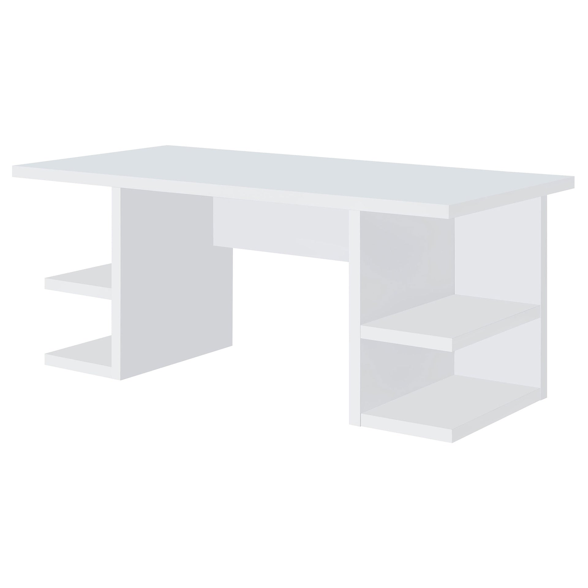 Hannah White 4-Shelf Writing Desk