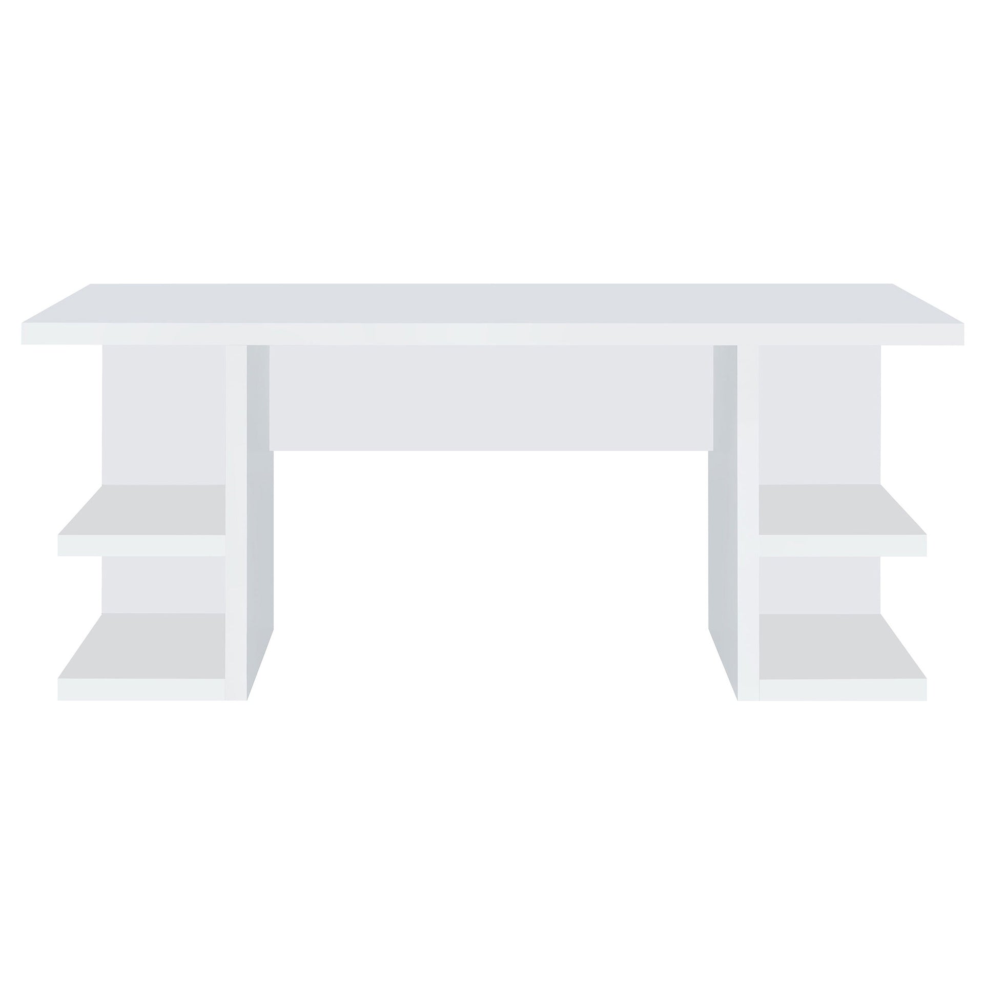 Hannah White 4-Shelf Writing Desk