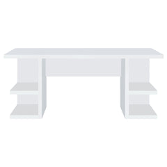 Hannah White 4-Shelf Writing Desk