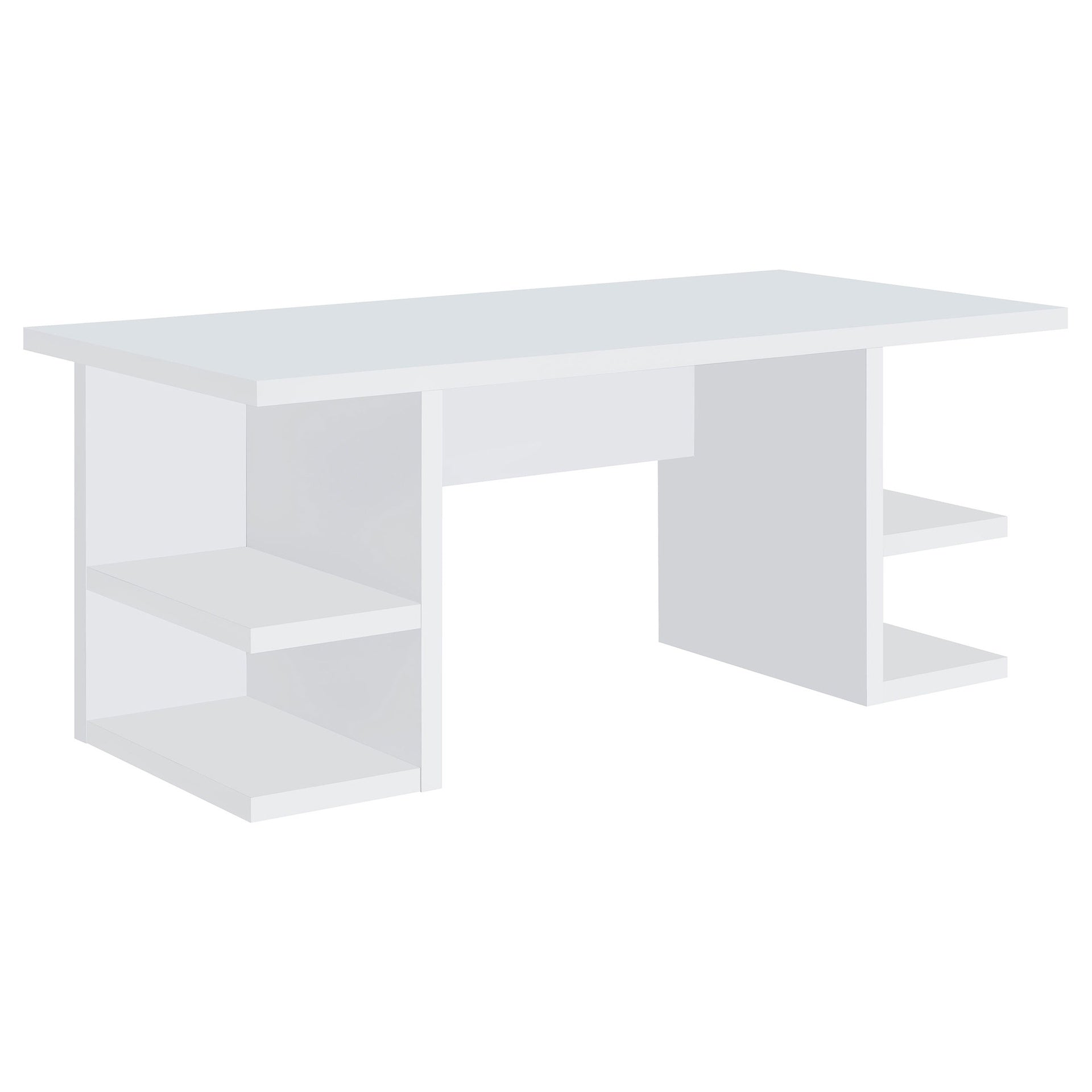 Hannah White 4-Shelf Writing Desk